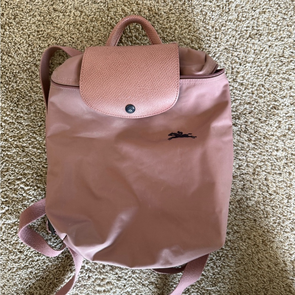 Longchamp Pink Backpack